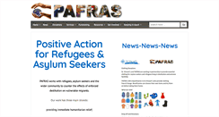Desktop Screenshot of pafras.org.uk